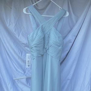 Azazie MIST Blue bridesmaid dress